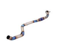 DZNEFYUP Silencieux Échappement Moto en-tête Échappement Moto Lien Avant Tube Tuyau Connexion Silencieux pour X-ADV 750 2017-2023 pour Forza 750 2020-2023(B)
