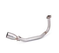 DZNEFYUP Silencieux Échappement Moto Ligne De Tuyau De Liaison Avant Échappement De Moto pour PCX125 PCX150 PCX160 PCX 125 150 160 2017-2024(C 18-20)
