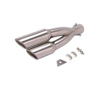 DZNEFYUP Silencieux Échappement Moto pour B&MW F800GS F700GS F700 GS F 800GS 51mm Slip on Moto Échappement Silencieux Tuyau Échapper(B Gauche)