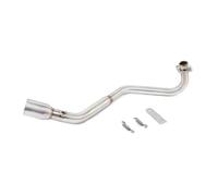 DZNEFYUP Silencieux Échappement Moto pour Grom M3 MSX 125 MSX125 2013-2019 Silencieux Échappement De Moto Contact Tuyau Moyen