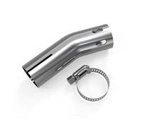 DZNEFYUP Silencieux Échappement Moto pour PCX160 PCX 160 CB400F CB 400F CB400 F Tuyau Échappement Arrière Tuyau(Argent)