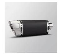 DZNEFYUP Silencieux Échappement Moto pour Triumph pour Street 765 51mm Tuyau Silencieux Échappement avec DB Killer(Un Noir)