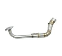DZNEFYUP Silencieux Échappement Moto pour Y&amaha NMAX125 Nmax155 NMAX 125 155 Moto Échappement Lien Intermédiaire Tuyau Silencieux Échapper