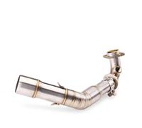DZNEFYUP Silencieux Échappement Moto Tuyau Liaison Intermédiaire Échappement Moto pour GTS 250 300(Un)
