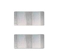 DZNEFYUP Voiture Pare-Soleil Toit Ouvrant Panoramique pour VW pour Tiguan 5N 2010 2011 2012 2013 2014 2015 2016~2017 Accessoires(Argent)
