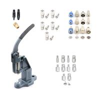 DZNTOOLS Matrices de rivet pour œillets - Moules à œillets - Presse manuelle