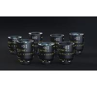 DZOFILM Cine Lens Vespid Prime 7-Lens Kit (25/35/50/75/100/125 T2.1 + Macro 90 T2.8) Metric