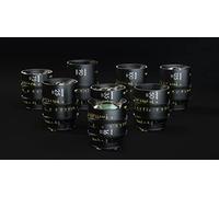 DZOFILM Cine Lens Vespid Prime 8-Lens Kit (16 T2.8 + 25/35/50/75/100/125 T2.1 + Macro 90 T2.8) Metric