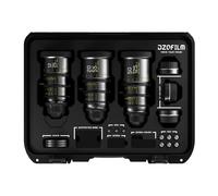 DZOFilm Kit d'objectifs Pictor Zoom 3 avec étui 12-25/20-55/50-125 T2.8 (noir)| ✅5 ans de garantie
