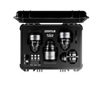 DZOFILM Pavo Lot de 2 objectifs Anamorphot 3 (28/40/75 mm T2.1) pour Monture PL/EF (S35) (DZO-PAA3PLMB)