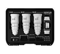 DZOFilm Pictor Zoom Bundle 14-30/50-125/20-55 T2.8 - Blanc| ✅+ garantie gratuit de 5 ans