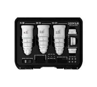 DZOFILM Pictor Zoom kit 3 objectifs vidéo avec safety case 14-30/20-55/50-125mm T2.8 blancs + Garantie 5 Ans