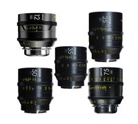 DZOFILM Vespid Prime Kit de 5 objectifs (12/25/35/50/75mm) monture PL et EF - metrique + Garantie 5 Ans