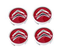 DZPFDC 4 Pièces Cache-moyeux pour Citroen C3 III 2020-2025, Enjoliveurs de Voiture avec Logo,Enjoliveurs de Roue,Enjoliveurs de Jante,Enjoliveurs,B