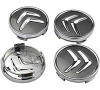 DZPFDC 4 Pièces Cache-moyeux pour Citroen C5 II Tourer 2008-2012,60MM,Cache Moyeu Centre De Roue,Capuchons de Moyeu de Roue,Capuchons de Moyeu Central, Accessoires Voitures,A