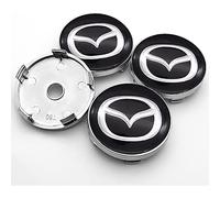 DZPFDC 4 Pièces Cache-moyeux pour Mazda MX-5 60MM,Cache Moyeu Centre De Roue,Capuchons de Moyeu de Roue,Capuchons de Moyeu Central, Accessoires Voitures,D