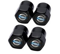 DZPFDC 4 Pieces Capuchon de Valve pour Volvo XC90,Bouchon de Valve Voiture,Bouchons de Valve de Pneu,Bouchon de Valve,Valve de Voiture