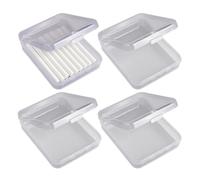 DzpKrka Boîte de Rangement à Craies - Porte-Craies pour Salle de Classe - Organisateur Transparent pour Fournitures Scolaire Bureau Bibliothèque Dormitory Universitaire