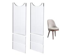 DzpKrka Butée De Canapé - Lot de 6 Butées Acrylique pour Canapé | Protège-Murs Antirayures pour Table Chaise Armoire Améliore la Circulation d'air Prévention des Risques | Sécurité Meuble Chaise Sol