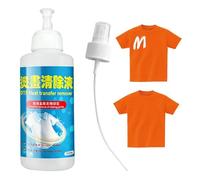 DzpKrka Décapant Logos sur Vêtements | Solution Rapide Puissante et Sûre de 100g | Effaceur de logo pour vêtements - pour Hommes Femmes Adultes Maman Épouse Maison Voyage Buanderie