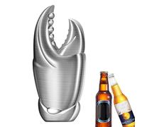 DzpKrka Décapsuleur en forme de griffe de crabe | Ouvre-bouteille manuel | Pour vin, jus, cuisine, bar, restaurant, fête, camping, extérieur