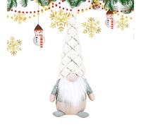 DzpKrka Elfes de Noël pour la maison, peluche de lutins de Noël - brillante 45 cm Décoration de fête pour et filles