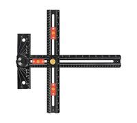 DzpKrka Gabarit pour poignée de porte d'armoire | Modèle de perçage en T,Gabarit poignée tiroir et guide perçage,pour rénovateurs, entrepreneurs, menuisiers, bricoleurs, propriétaires, maison et