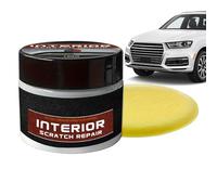 DzpKrka Kit De Réparation De Rayures pour Tableau De Bord, 100g Efface Rayure Profonde Voiture, Car Scratch Remover, Restaurateur De Tableau De Bord pour Intérieur De Voiture, Cire pour Réparation