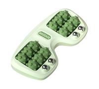 DzpKrka Masseur de pieds portable avec 2 rouleaux, 29 x 15 x 5 cm, soulage les douleurs du fascia plantaire et les points d'acupression. Idéal pour le massage au bureau, à la maison et après le sport