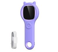 DzpKrka Microscope numérique pour avec écran de 5 cm 500 x, avec manche ergonomique loupe éducative pour expériences préscolaires, sciences en plein air