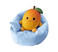 DzpKrka Ornement fauteuil poire miniature - Mignonne Décoration Canapé | Accessoires d'exposition 15 cm pour canapé et table de | Pour collectionneurs fans filles chambre d'enfant jeu loisirs créatifs