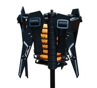 DzpKrka Support d'éclairage LED | 255 g léger et portable pliable | Support de lampe chauffante | pour parc de montagne, jardin, terrasse, cour, porche, camping-car, maison, feu de camp, pique-nique