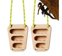 DzpKrka Tableau d'escalade portable | Support double pour escalade sur roche - Kit d'entraînement en bois avec entraînement des doigts pour salle de sport en plein air, rééducation à la maison