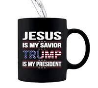 DzpKrka Tasse à café, Tasse de café d'atout drôle, à en céramique républicaine tasse à thé pour les conservateurs, meilleur cadeau ou souvenir