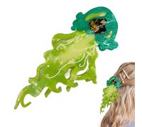 dzqad Barrette Griffe Acétate Mignonne | Forme Méduse à Mâchoire,Pinces à Cheveux au Thème Élégantes pour Femmes, Filles, Étudiantes, Épouses et Passionnées de Fitness, pour le Collège et