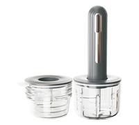 dzqad Broyeur Alimentaire Pour Bébé,Hachoir Viande Léger | Robot Électrique Sécurisé Lave-Vaisselle pour Préparation Repas, Purées & Légumes