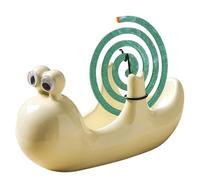 dzqad Brûle-encens - Décoration de Bureau en Forme d'escargot,Support pour encens,pour intérieur, extérieur, Camping et terrasse