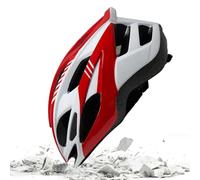 dzqad Casque de Vélo - Casque Adulte Accessoires Vélo - Protection Tête Sécurité Bretelle Menton Réglable Équipement Extérieur Femmes Hommes Jeunes VTT Ville Skate