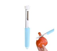 dzqad Économe Légumes,2-en-1 noyau en acier inoxydable antidérapant - Outil À Dénoyauter Rétractable | pour carotte pomme de terre kiwi maison cuisine