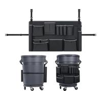 dzqad Housse De Poubelle Extérieure - Organisateur De Chantier | Accessoires D'entretien Pour Maison Jardin Extérieur Porche Garage Patio