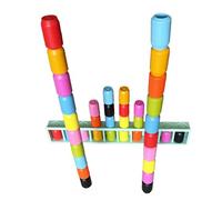 dzqad Jeu D'association pour Tout-Petits | Puzzle de Couleurs pour Bouteilles,Jeu Éducatif d'Association de Couleurs pour Enfant en Famille, Voyage et Maternelle