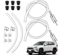 dzqad Kit de Purge pour Embrayage | Tuyau de Saignée pour Automobile avec Clé de Purge,Outil de Saignement Hydraulique avec Valve de Retenue pour Entretien Automobile Quotidien