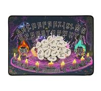 dzqad Planche De Divination pour La Pratique Ésotérique, Tapis de Sourcellerie Occulte, Fournitures pour Spirituel, Plateau Portable pour Cartes De Tarot pour Méditation Et Lecture De Tarot