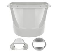 dzqad Raccord De Tuyau Pour Climatiseur Mobile - Adaptateur Fenêtre Pour Tuyau D'Évacuation Portable | Corps Plat d'Interface pour Kit d'Étanchéité - Ventilation Maison Appartement Garage