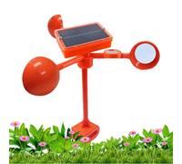 dzqad Repousse-Animaux Solaire Rotatif 360 Degrés,Repulsif Pigeons Solaire Rotatif - Dispositif Anti Pigeons Étanche pour Jardin Camping Toit Cour Ferme Pelouse Entrepôt