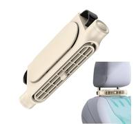 dzqad Ventilateur d'Appui-Tête - Ventilateurs pour Appui-Tête Arrière de Véhicule,Rechargeable 3000mAh 3 Vitesses Ajustable pour Voiture Temps Chaud Chauffeur Trajets Longs