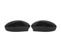 DZSCHUNLUSM Coques rétroviseurs pour Fiat 500 2007-2021 Couvercle Rétroviseur Latéral Voiture Capuchon D'aile Garniture Boîtier Vue Arrière Porte Extérieure Coque rétroviseur Voiture(Noir Brillant)