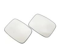 DZSCHUNLUSM Glace De Rétroviseur pour Trafic 2020 2021 2022 2023 963660372R 963655971R Rétroviseur Chauffant Grand Angle Voiture Verre de Rétroviseur(A Pair)