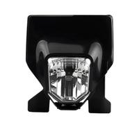 DZSCHUNLUSM Phares avant moto Accessoires Phares Motos Pour 701 Pour TE 250i TE300i FE250 FC450 Pour TC 125 300i 2024 Phare Led Moto(Noir)