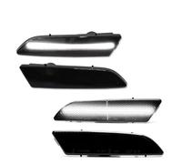 DZSDKHLFJ Clignotant Latéral Feux De Position Latéraux Pare-chocs Avant/Arrière Voiture Pour Chrysler Pour Crossfire 2004 2005 2006 2007 2008(Smoked)
